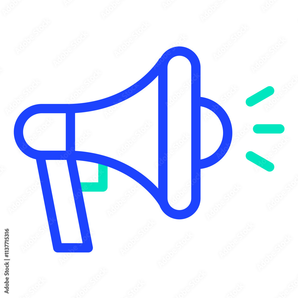 Megaphone Vector Icon Design Illustration Megaphone Vector Icon Design Illustration