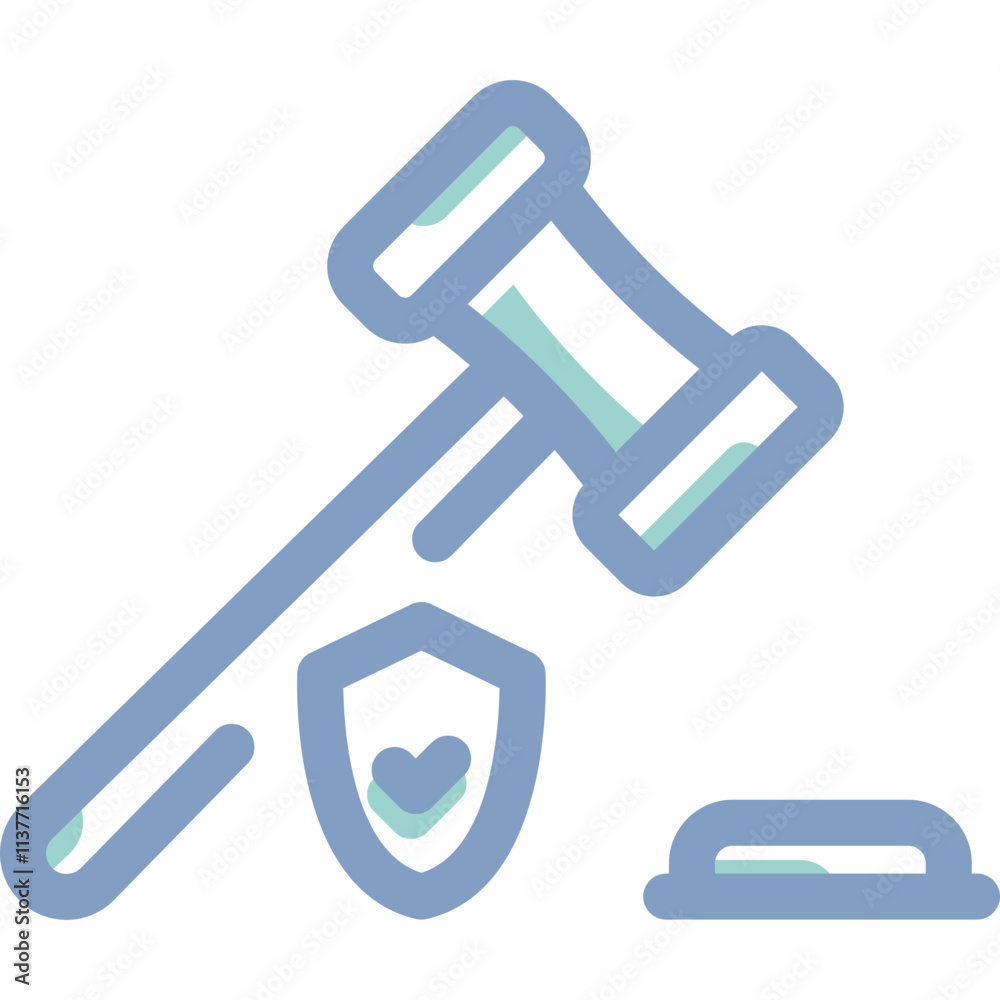 Simple vector icon formal judgment Simple vector icon formal judgment