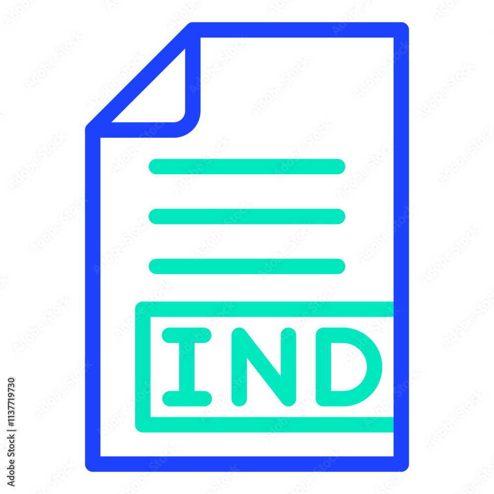 IND Vector Icon Design Illustration IND Vector Icon Design Illustration