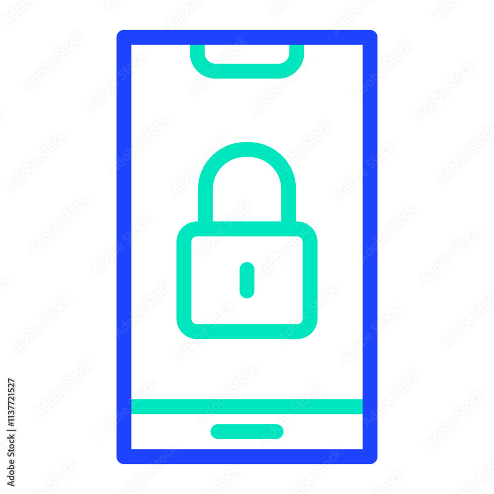 Lock Vector Icon Design Illustration Lock Vector Icon Design Illustration