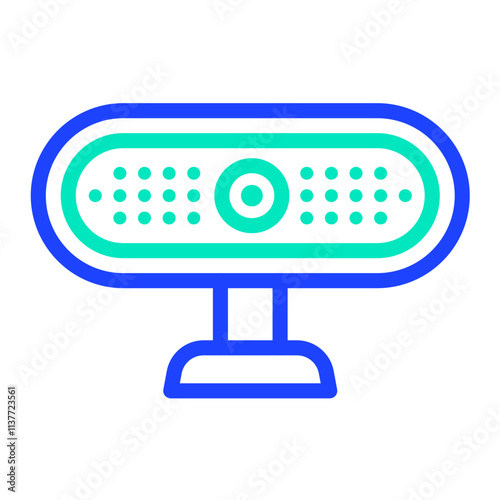 Webcam Vector Icon Design Illustration