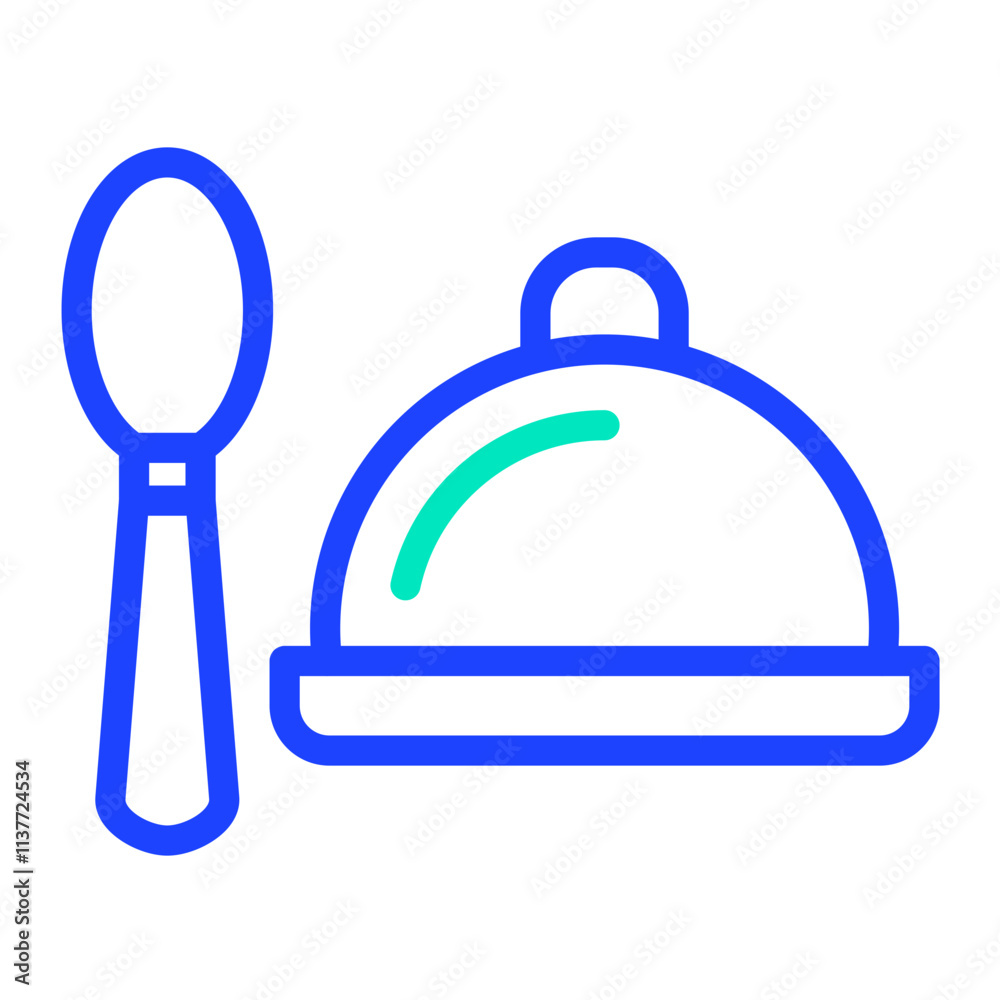 Obraz premium Restaurant Vector Icon Design Illustration