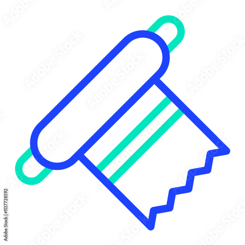 Plastic wrap Vector Icon Design Illustration