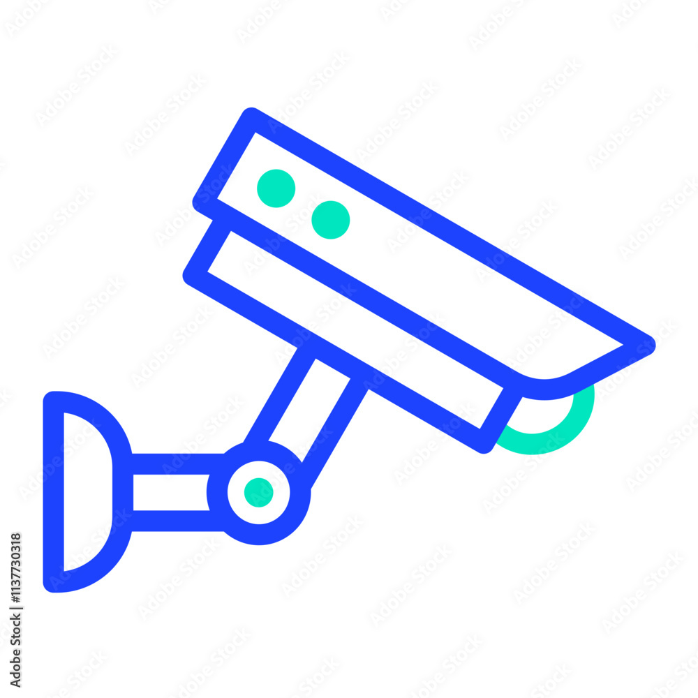 Cctv Vector Icon Design Illustration Cctv Vector Icon Design Illustration