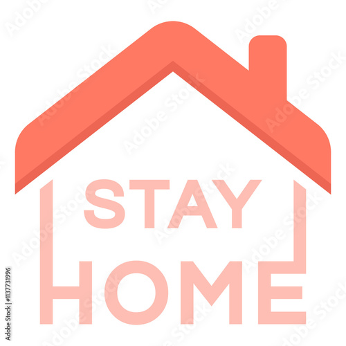 Stay home during coronavirus pandemic element transparent png