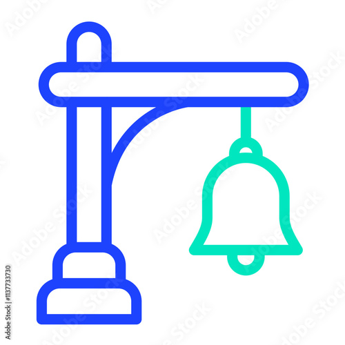 Bell Vector Icon Design Illustration