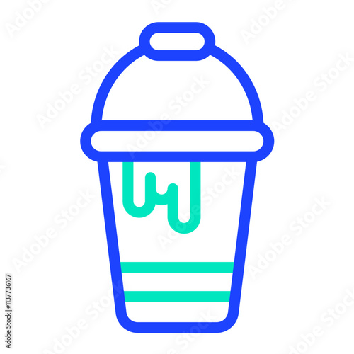 Paint bucket Vector Icon Design Illustration