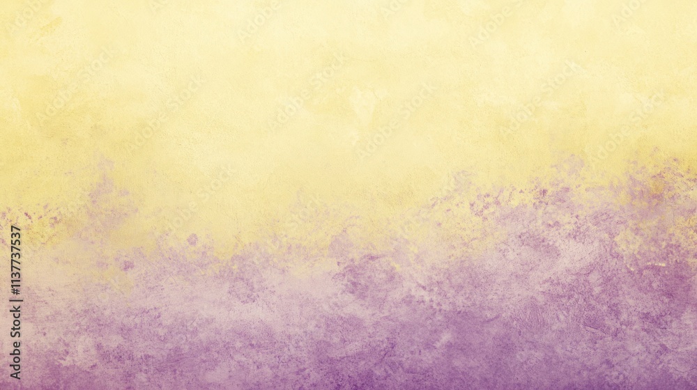 Fototapeta premium Abstract Yellow Purple Textured Background Image