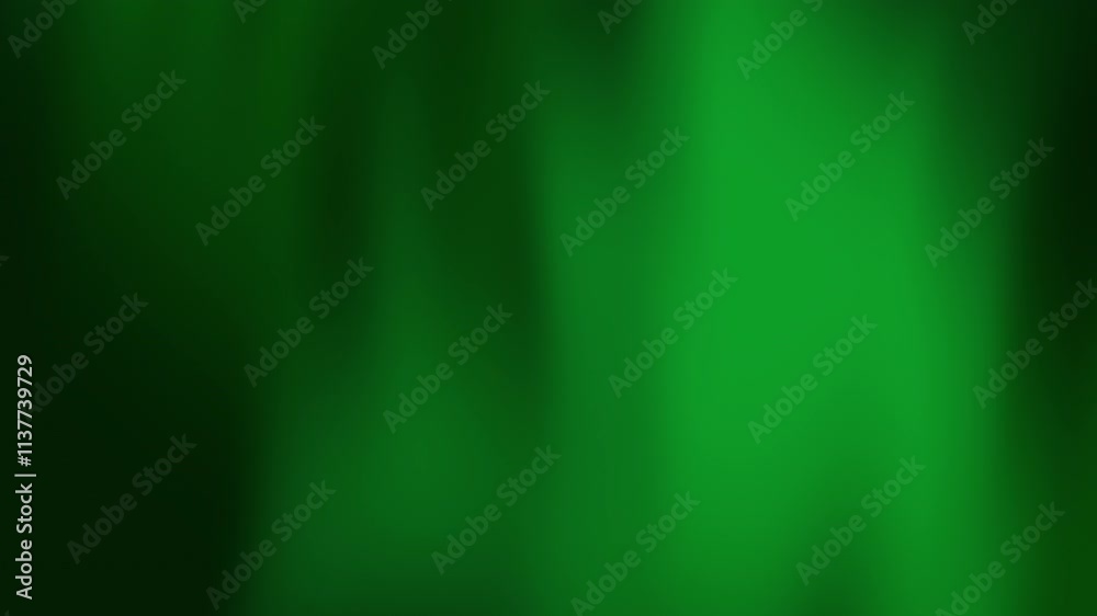 Dark green blurred vertical lines for gradient effect. Animated abstract background