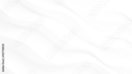 Digital white wave curve sculpture abstract graphic poster. white wave curve lines banner background design. White wave modern abstract background design.	