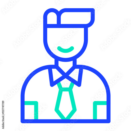 seller men Vector Icon Design Illustration