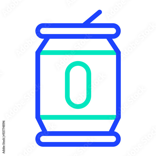 Tin Vector Icon Design Illustration