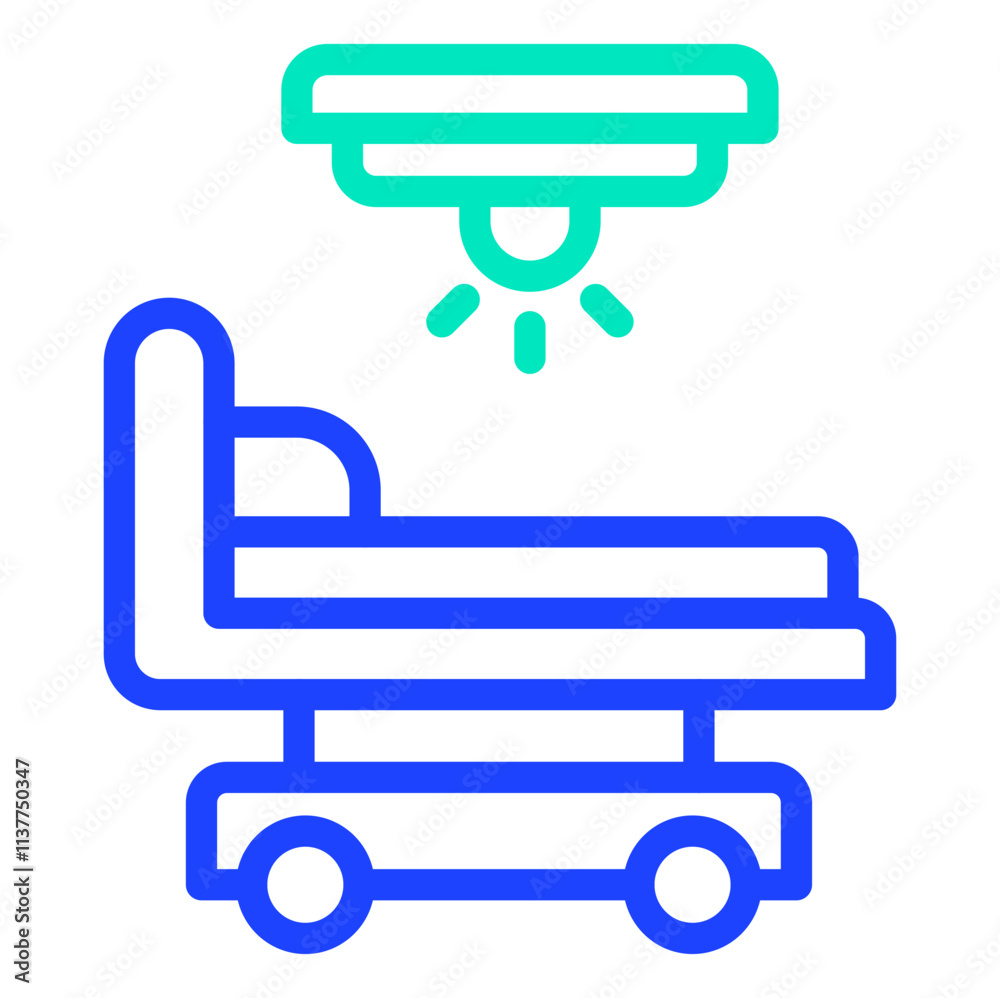 Operating Room Vector Icon Design Illustration Operating Room Vector Icon Design Illustration