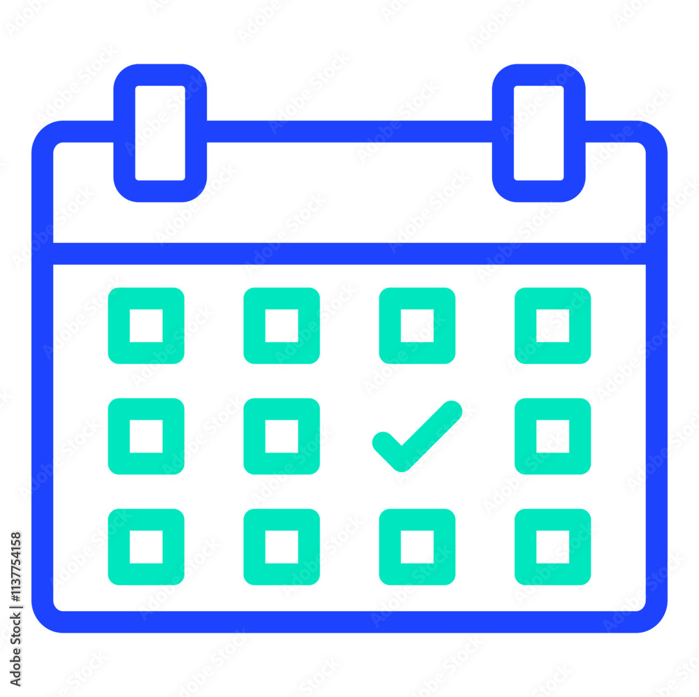 Calendar Vector Icon Design Illustration Calendar Vector Icon Design Illustration