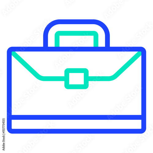 Briefcase Vector Icon Design Illustration