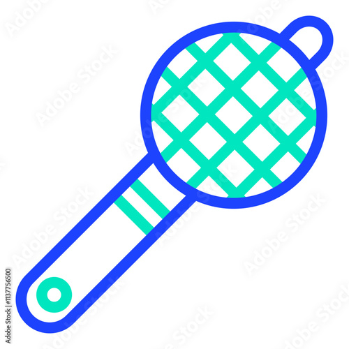 Tea Strainer Vector Icon Design Illustration