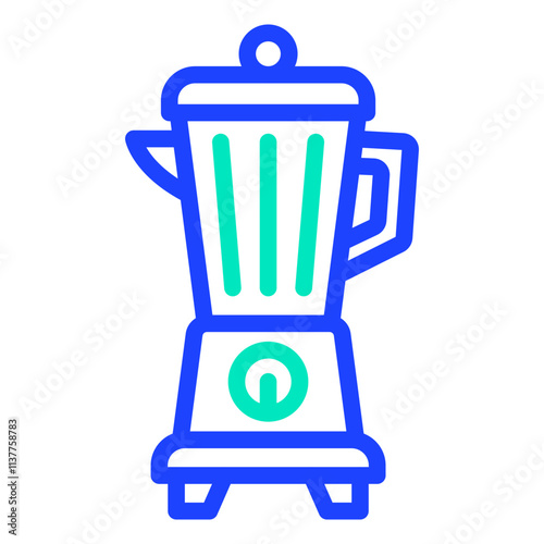 Blender Vector Icon Design Illustration