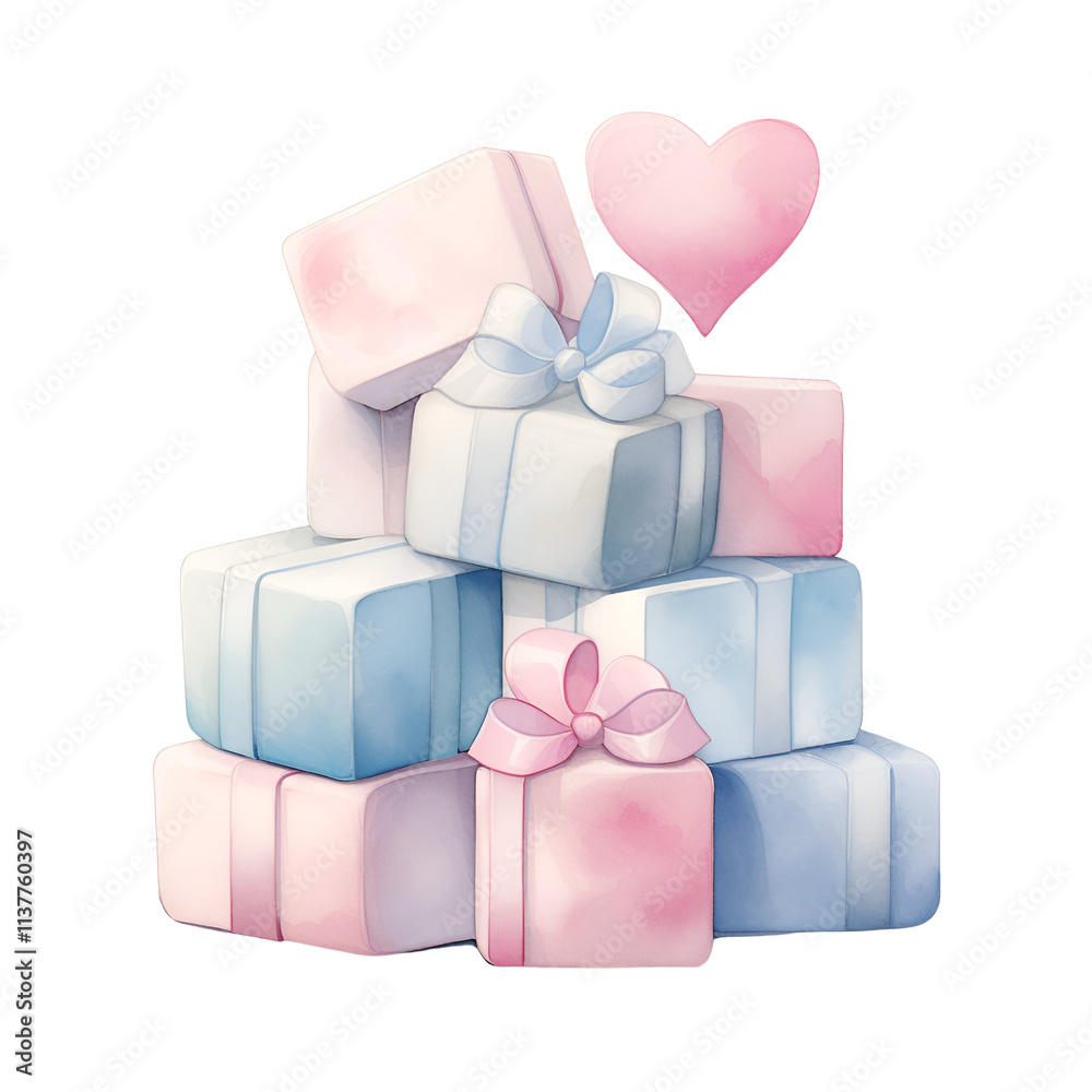 Obraz premium Baby Nursery Clipart Vector Illustration