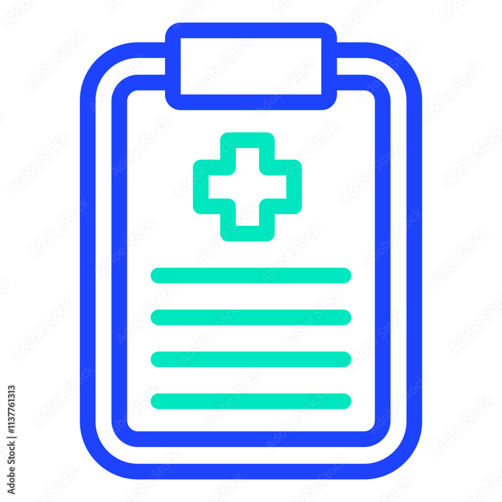 Obraz premium Clipboard Vector Icon Design Illustration