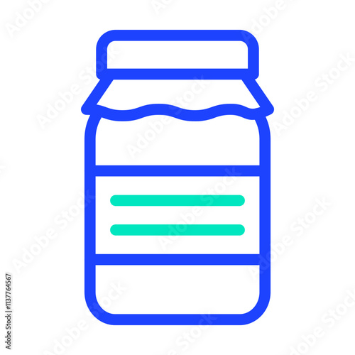 Jar Vector Icon Design Illustration