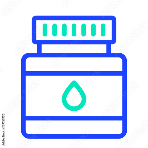 Ink Vector Icon Design Illustration