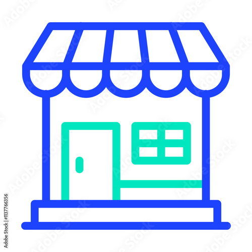 Store Vector Icon Design Illustration