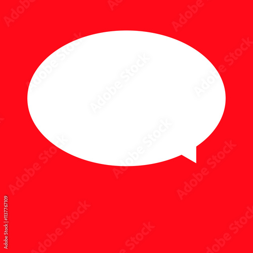 Free Download Red frame png speech bubble, transparent background - GFXLoad