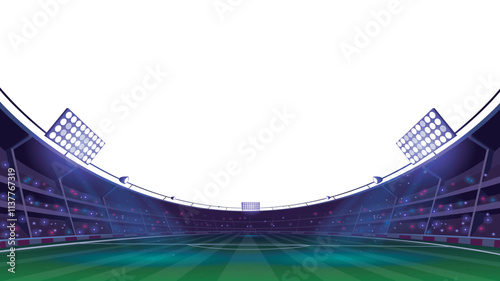 Stadium vector design for sports