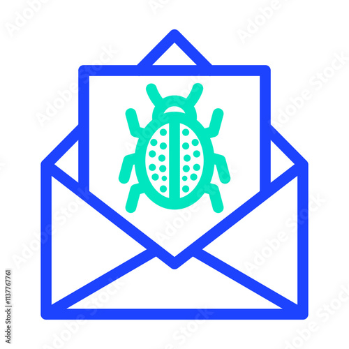 Spam Vector Icon Design Illustration
