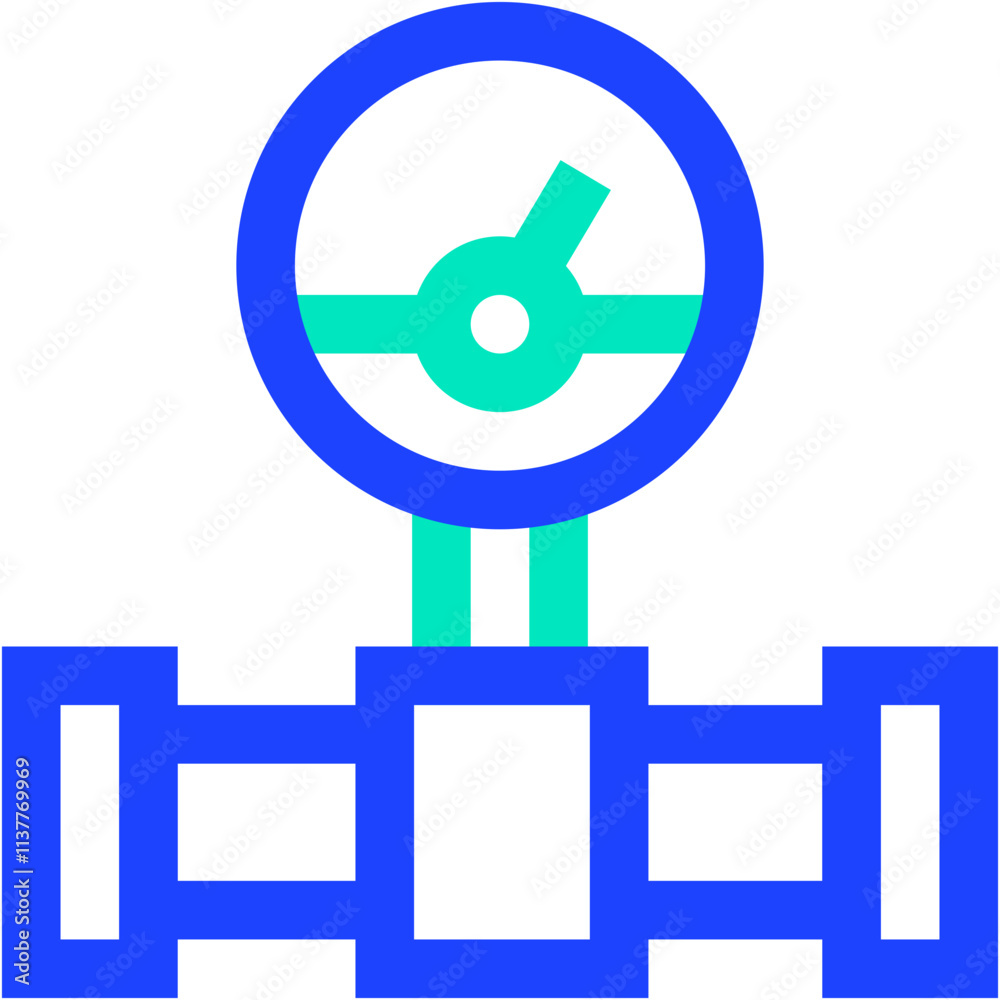Fuel Gauge Vector Icon Design Illustration Fuel Gauge Vector Icon Design Illustration