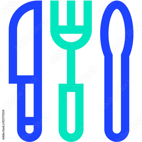 Cutlery Vector Icon Design Illustration