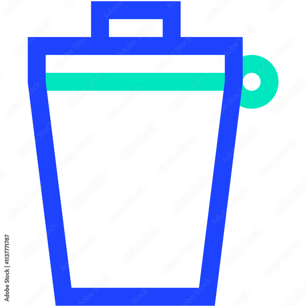 Bin Vector Icon Design Illustration Bin Vector Icon Design Illustration