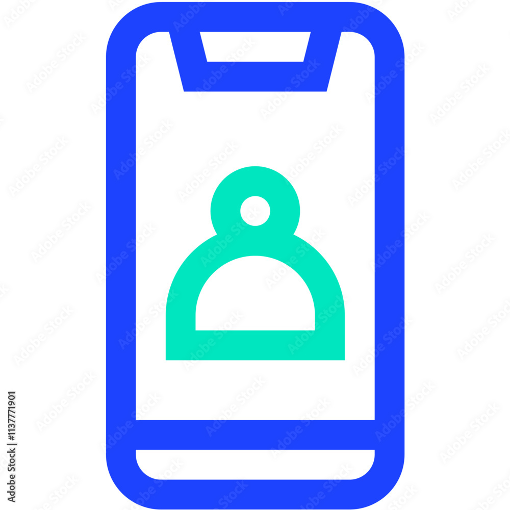 Call maid Vector Icon Design Illustration Call maid Vector Icon Design Illustration