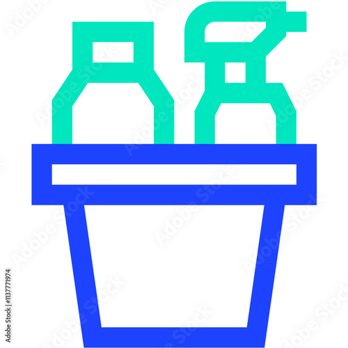 Cleaner Vector Icon Design Illustration