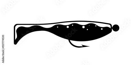 Fishing lure icon. Fishing tackle.