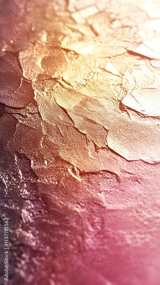 Naklejka premium A metallic gradient of champagne gold to soft rose gold, perfect for elegant designs. 