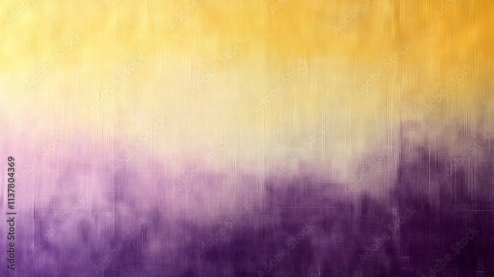 Fototapeta premium A gradient blending shades of pale yellow to soft lavender, creating a spring-like freshness.