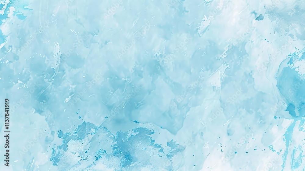Naklejka premium Lllustration Background texture light blue gradient