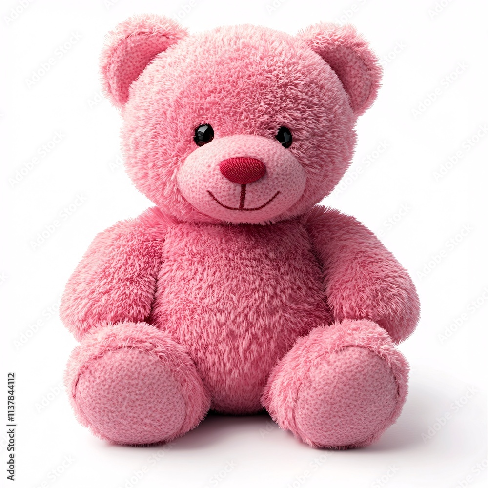 Obraz premium teddy bear with heart bear