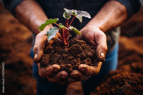 vibrant and meticulous nurturing of vineyard soil is an essential ingredient in crafting most exquisite grapes, harmoniously blending artistic and scientific facets of winemaking process photo