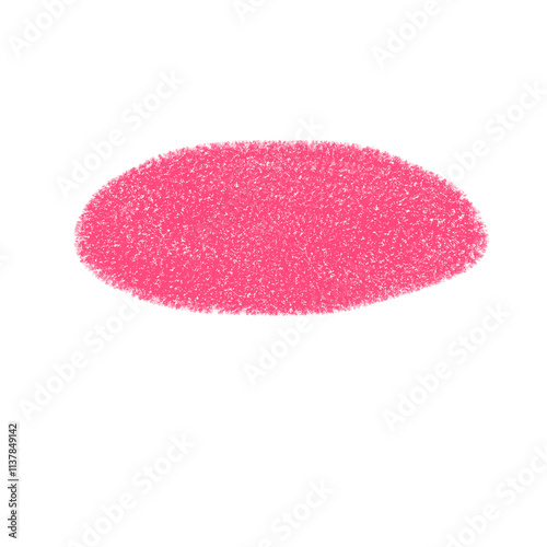 red lipstick isolated on white
