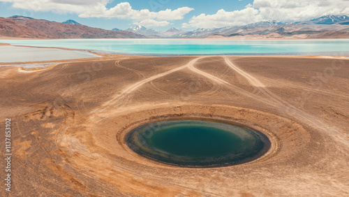 Ojo de agua en Catamarca, Argentina photo