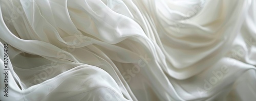Abstract white background with soft lines and curves, creating an elegant atmosphere. The design features a harmonious blend of light gray tones for a clean aesthetic web banner or wallpaper