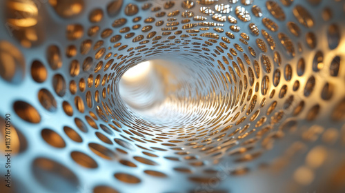 Wallpaper Mural A polygonal grid forms a dynamic, glowing network of interconnected lines, showcasing the digital infrastructure and the future of data transfer and technological systems.
 Torontodigital.ca