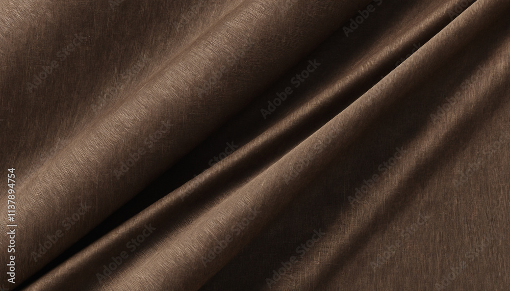Fototapeta premium luxurious fabric showing soft brown tones