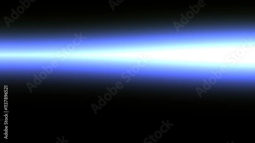Out-of-Sync White and Blue Lines of Light Beams Scrolling Fast Upwards