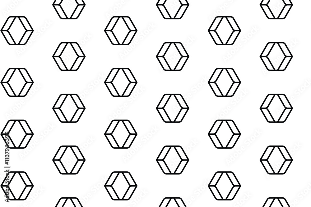 Abstract cube hexagon shape background. Vector banner design. Hexagons pattern. Geometric abstract background with simple hexagonal elements. Medical. Vector digital art banner Abstract cube hexagon shape background. Vector banner design. Hexagons pattern. Geometric abstract background with simple hexagonal elements. Medical. Vector digital art banner