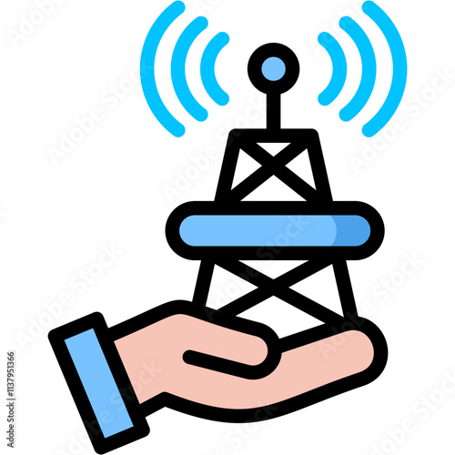 Internet Service color icon