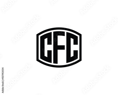 CFC Logo design vector template. CFC