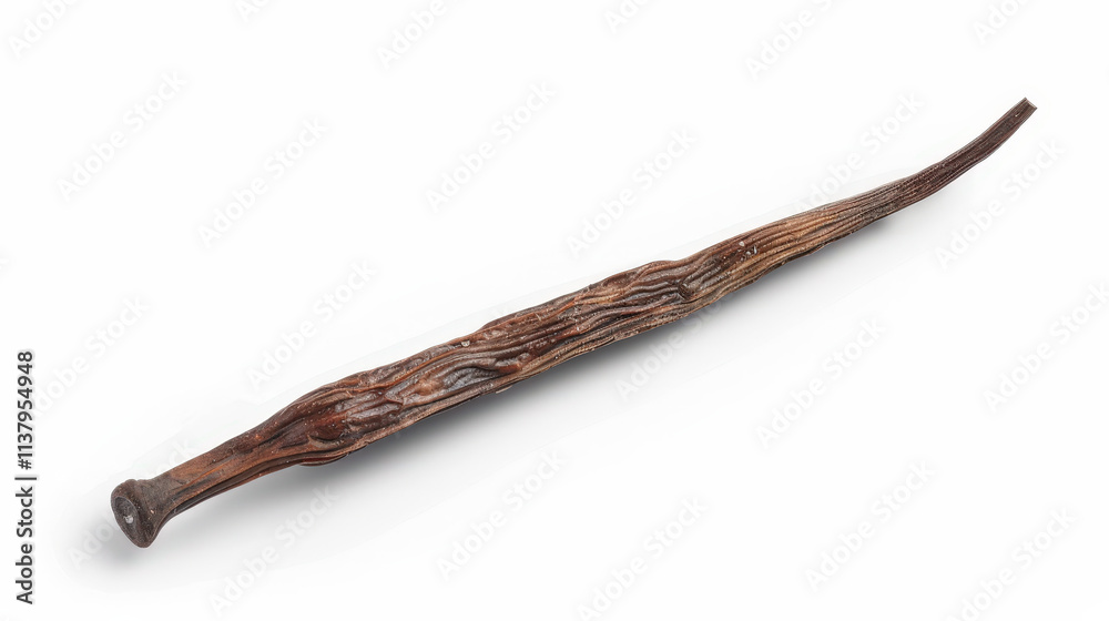 vanilla bean isolated on white background vanilla bean isolated on white background